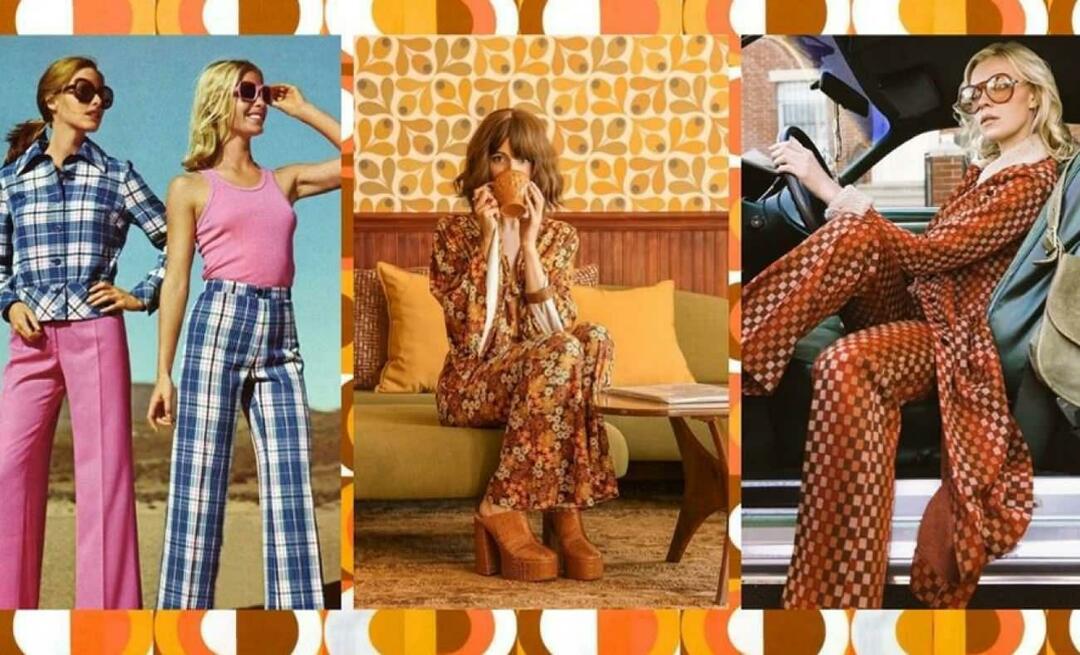 Que diriez-vous de la mode des années 70? Les règles de la mode des années 1970
